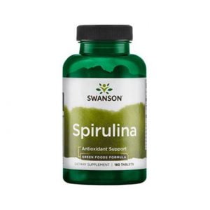 Spirulina 500 mg, 180 таблети