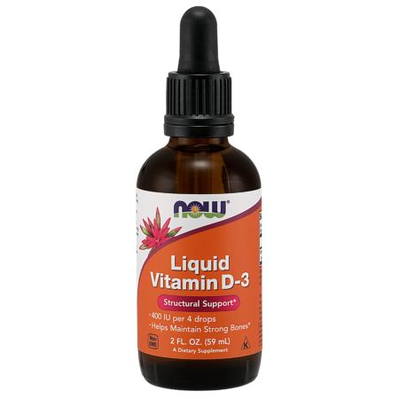 NOW Liquid Vitamin D 3400IU/4 капки