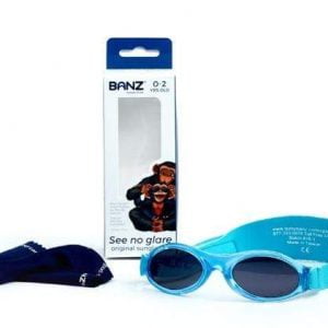 BANZ Bubzee Очила за сонце 100% УВ заштита Blue Aqua 0-2 години