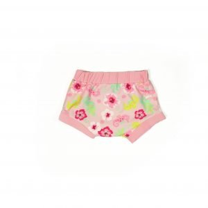 BANZ Пелени за капење за бебиња 50+UPF ,Floral Pink