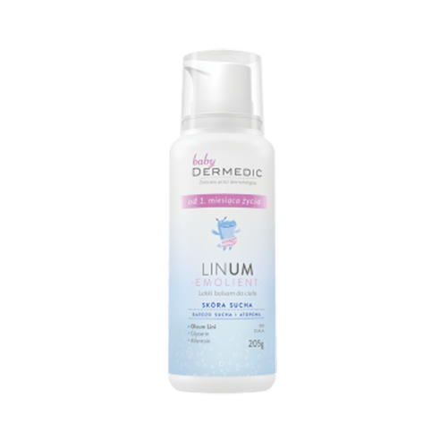 EMOLIENT LINUM BABY лесен лосион за тело, 205gr