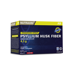 Psyllium Husk Fiber, 30 кесички