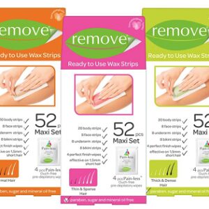 Remove Maxi Set 52CT - Ленти со ладен воск за депилација 52 парчиња