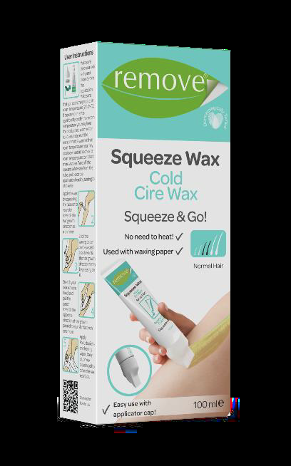 REMOVE Squeeze Wax-Ладен восок за депилација- без загревање, 100ml - Слика 2
