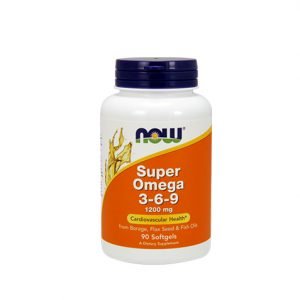 NOW Super Omega 3-6-9, 1200mg