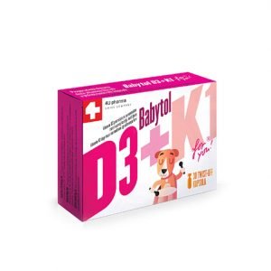 Babytol D3 + K1, 30 капсули
