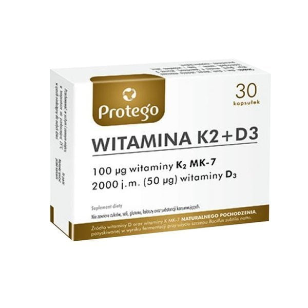 Vitamin K2 + D3 2000iu, 30 kapsuli - Слика 2
