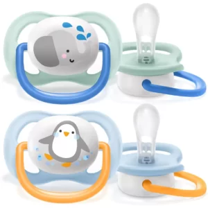 Avent Цуцла лажливка (со животни) 0-6 месеци, 0% BPA, 2/1