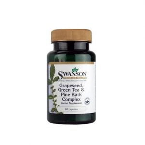 Grapessed, Greentea, Pine bark, 60 капсули