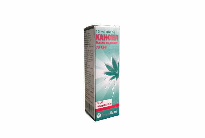 KANOIL 7% CBD маслото од коноп, 10ml