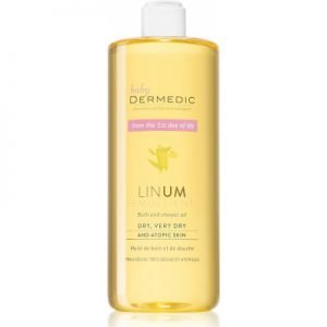 Linum Baby Bath and Shower oil 500ml - маслена купка