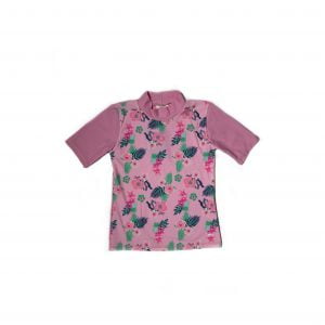 BANZ Маици на кратки ракави 50+ UPF, Pink Floral