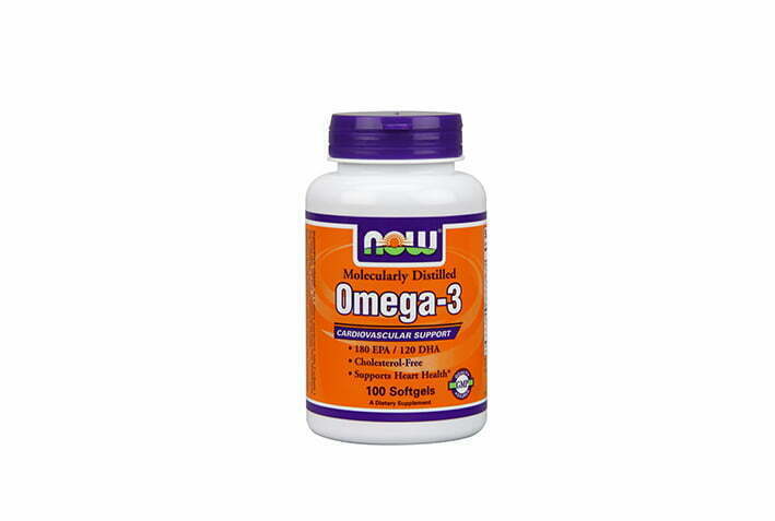 NOW Omega-3 1000mg, 100 капсули - Слика 2