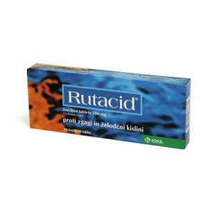 Rutacid, 20 таблети