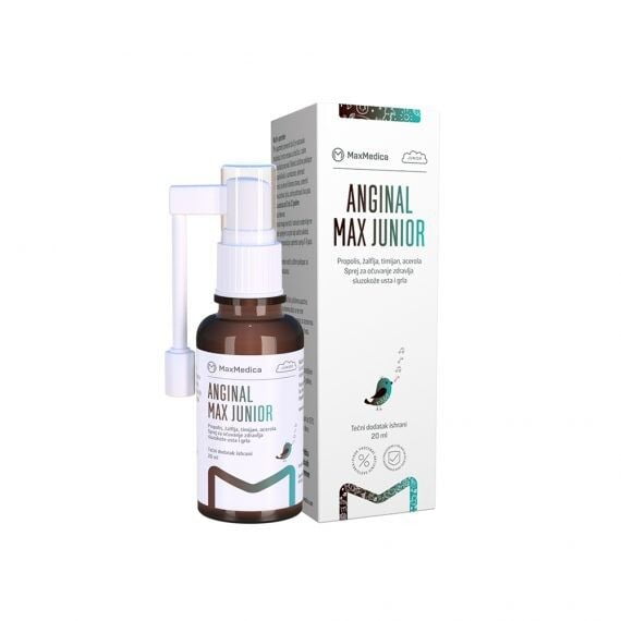 Anginal Max Junior sprej 20ml