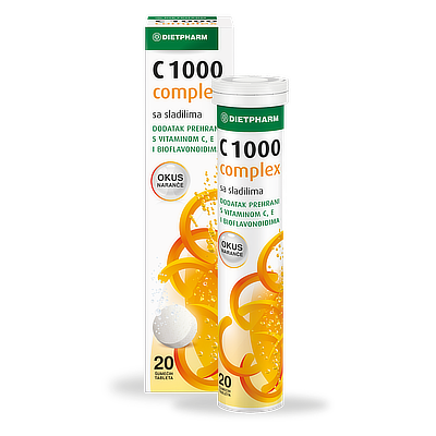 C 1000 Complex 20 шумливи таблети