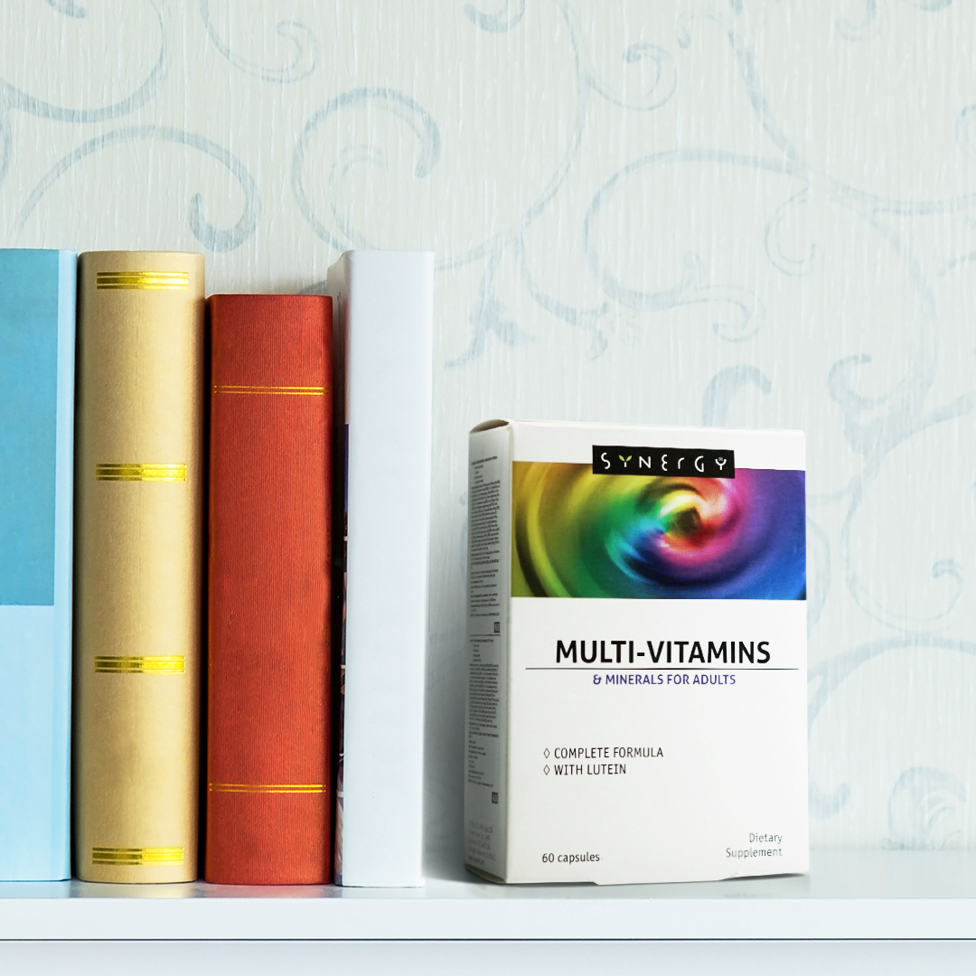 SYNERGY MULTIVITAMINS & MINERALS WITH LUTEIN