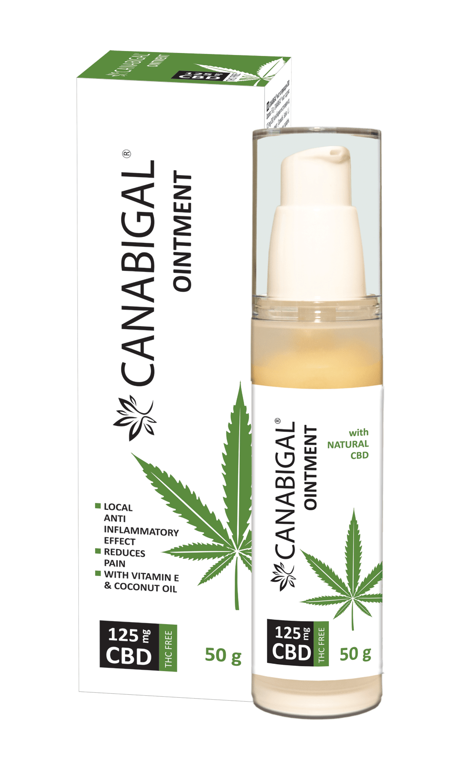 CANABIGAL Маст 125mg CBD/50g