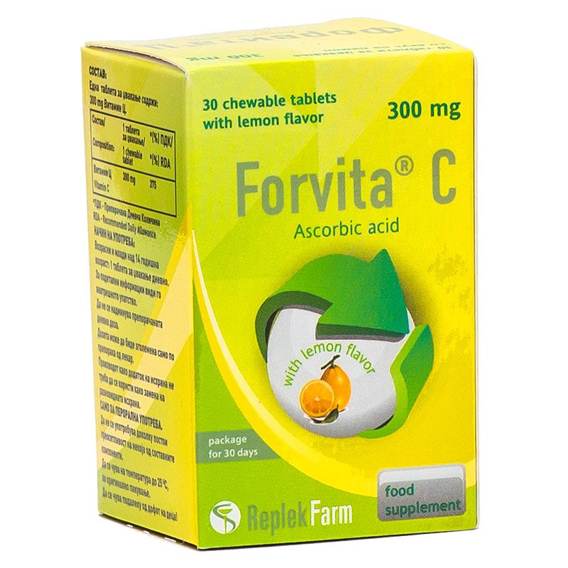 Forvita Vitamin C 300mg limon