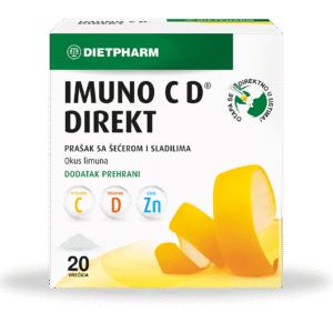 IMUNO C D DIREKT ќесички со вкус на лимон
