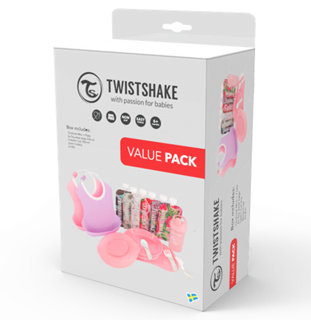 Twistshake комплет за јадење
