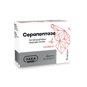 JAKA NOVA SERRAPEPTASE 120.000 IU