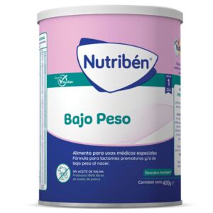 nutriben bajo peso