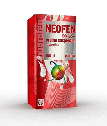 Neofen sirup 100mg/5ml
