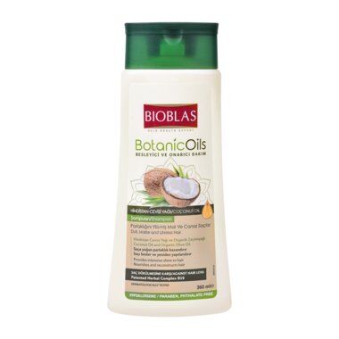 Botanic oils шампон со кокосово и маслиново масло 360ml