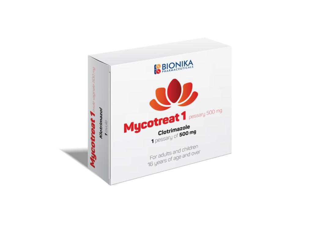 MYCOTREAT 1 вагиторија 500mg