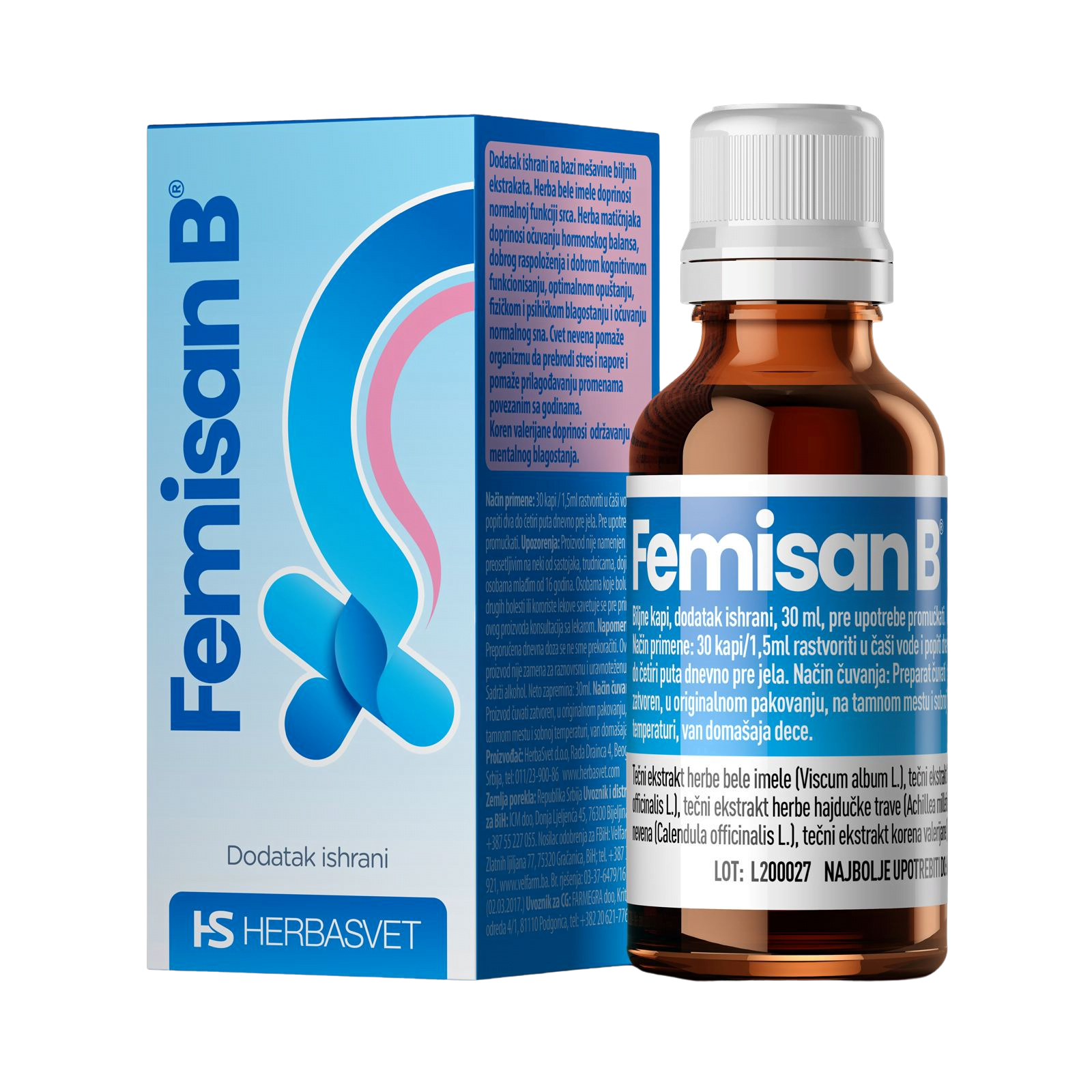 FEMISAN B капки, 30ml