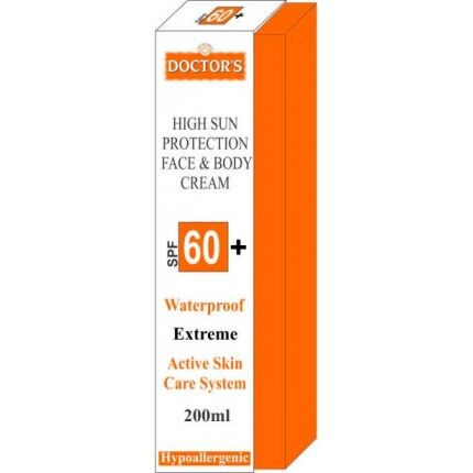 SUN PROTECTION FACE & BODY CREAM SPF60+