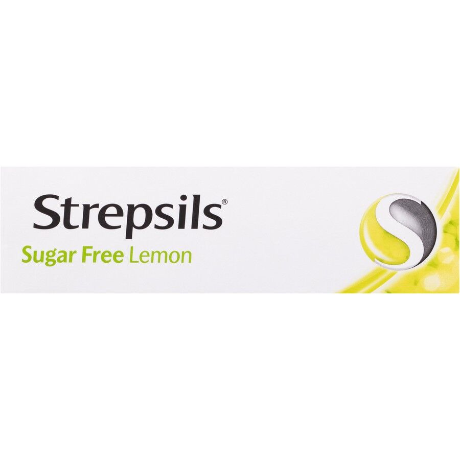 STREPSILS LEMON SUGAR FREE