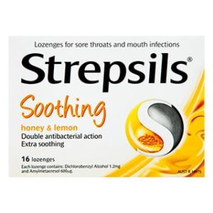 Strepsils honey lemon