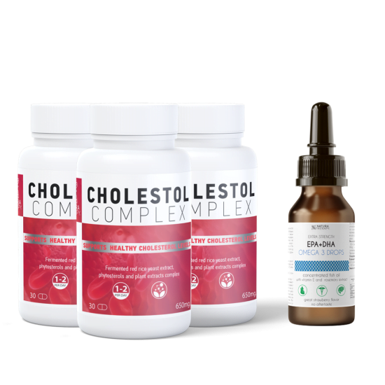 Cholestol Complex (2+1) + Omega 3