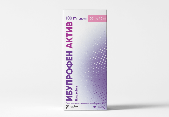 Ibuprofen Aktiv сируп 100mg/5ml