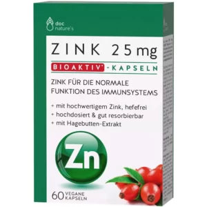 ZINC BIOACTIVE капсули 60 x 25mg