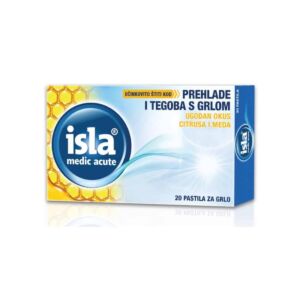 Isla Medic Acute citrus&med пастили за грло
