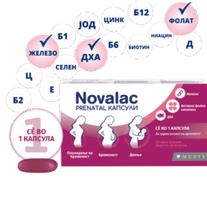NOVALAC PRENATAL, 30 капсули