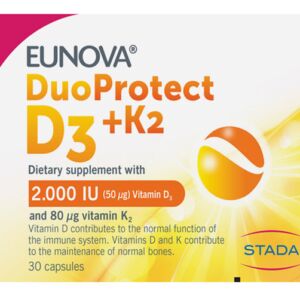 EUNOVA Duo Protect D3 + K2